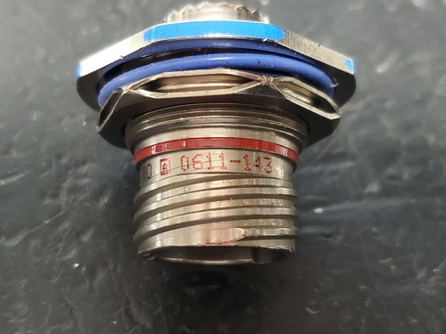 2 ea Amphenol Aerospace D38999/24FC98PN 10-Position Circular Connector De-pinned - Picture 8 of 10