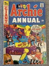 Archie Annual 20 Comic 1968