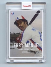 Topps Project 70 Card 102 - 1957 Jerry Manuel by Don C - Print Run: 1404