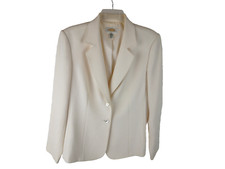Vintage Talbot's Fully Lined Blazer Off Excellent Condition Misses 6 Made in US