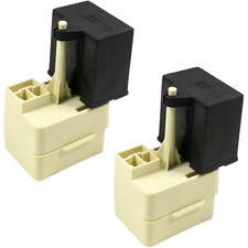 2-Pack HQRP Compressor PTC Starter/Relay Capacitor Kit for Kenmore W10613606