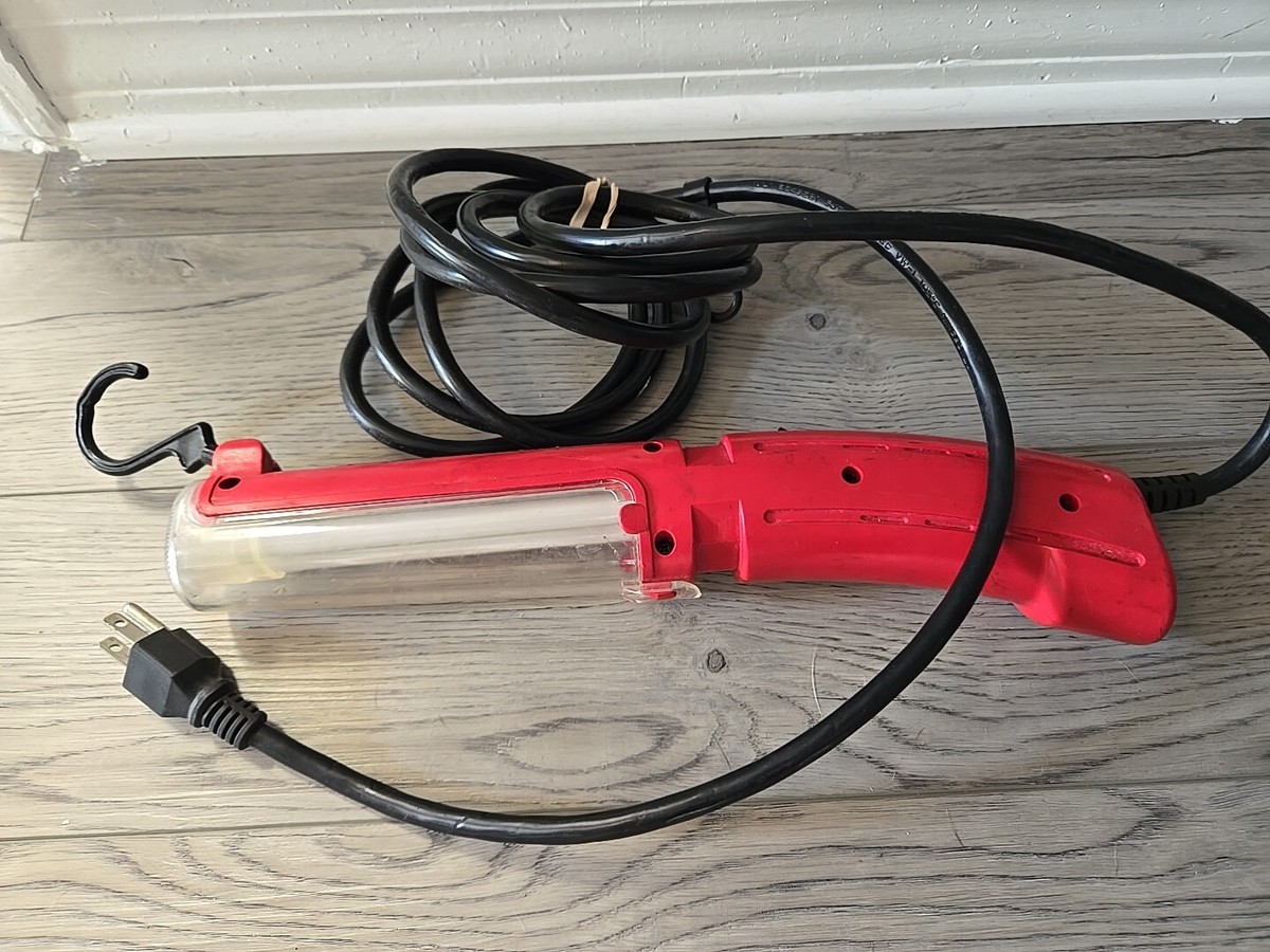 Vintage 1980s Craftsman Electric 13W Twin Fluorescent Work Light