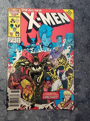 Uncanny X-Men Annual #10 Marvel 1986 Newsstand 1st app X-Babies Adams Cover