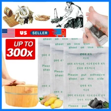 Up to 300 Detox Foot Pads Patch Detoxify Toxins Slim Keeping Fit Care & Adhesive