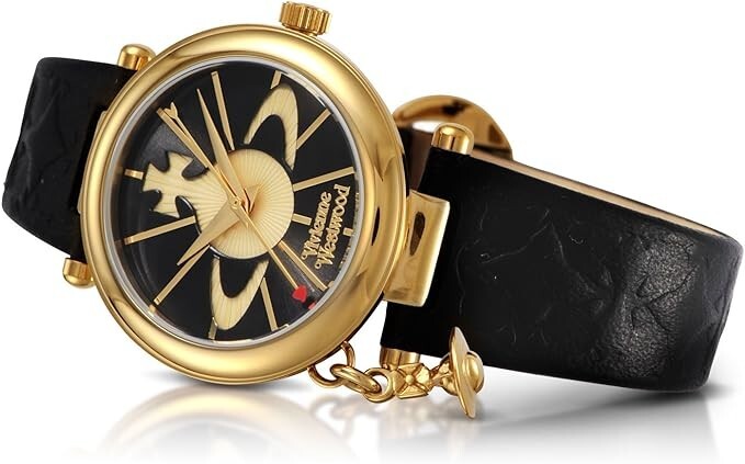 Vivienne Westwood 腕時計 VV006BKGD ブラック Amazon.com: Vivienne Westwood Orb Womens Quartz Watch with