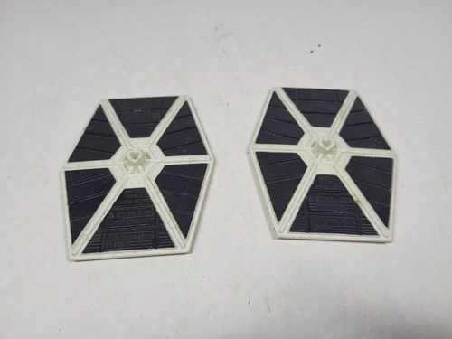 vintage WINGS parts from STAR WARS DIECAST TIE FIGHTER die cast ship