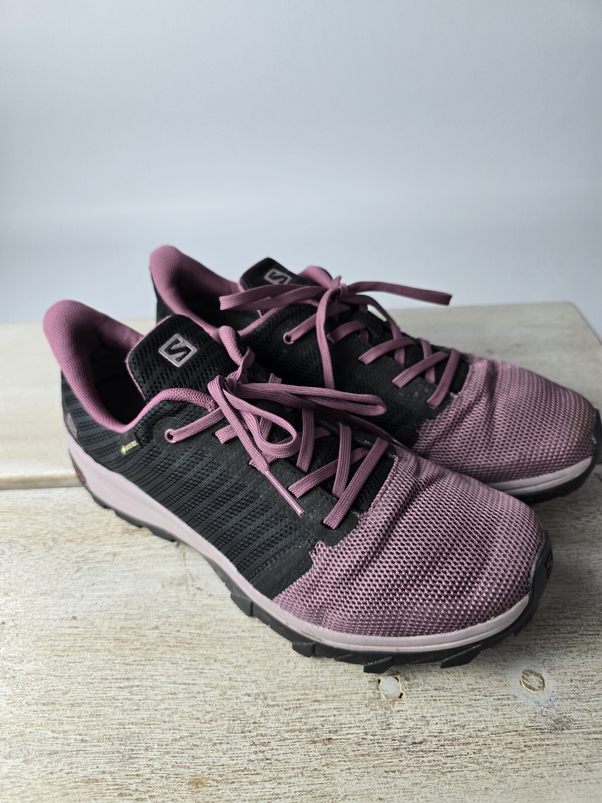 Scarpe Salomon Outbound Prism GTX Trail Hiking Donna 9 Gore Tex Atletica