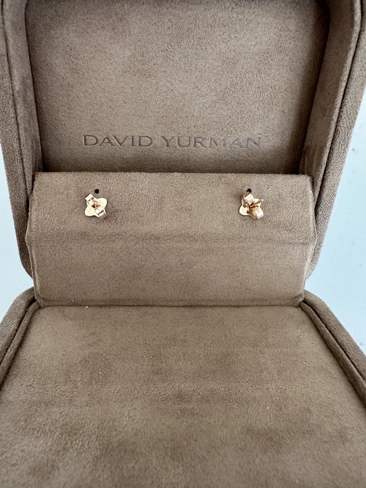 David Yurman Chatelaine Heart Stud Earrings - Image 2 of 4