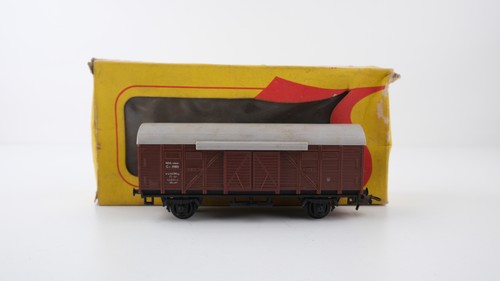 Modelleisenbahn Waggon Lima H0 3101 gedeckter Güterwagen in Originalkarton | Condition: Neu
