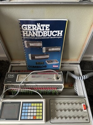 Rarität: Toshiba EX40 SPS Profi-Set | KEB Combilog | LCD Programmer  VOLLSTÄNDIG