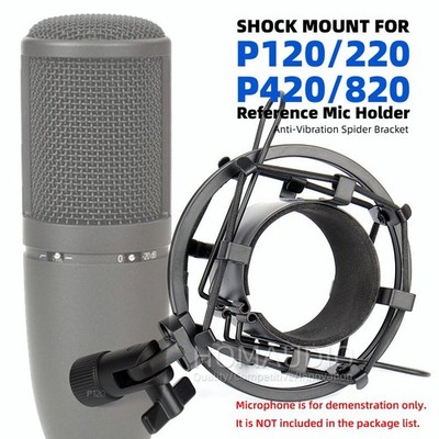 FOR AKG PERCEPTION P120 P220 P420 SHOCK MOUNT ISOLATION MICROPHONE STAND HOLDER