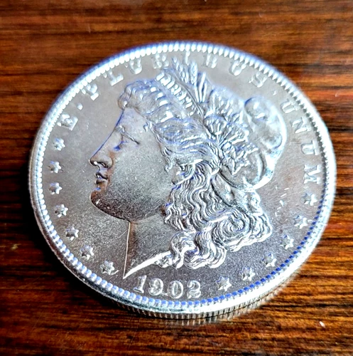 1902-S BU Morgan Silver Dollar NO RESERVE