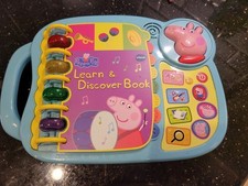Peppa Pig Learn And Discover Book VTech 2003 Works 