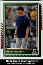 2025 Donruss #38 Terry Francona Boston Red Sox MLB Baseball