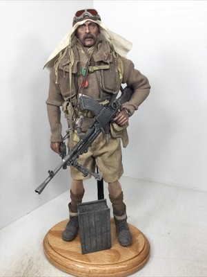 1/6 CUSTOM WW2 BRITISH SAS LRDG DESERT RAIDER BREN GUNNER COLT