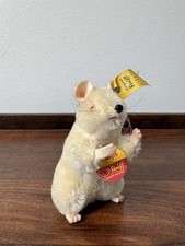 Vintage Original Steiff Pieps Mouse 2174/08 Made in Germany Wool / Cotton 3 1/4"