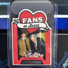 2023-24 Upper Deck Credentials Fans at Heart Wayne Gretzky Gordie Howe HOF READ