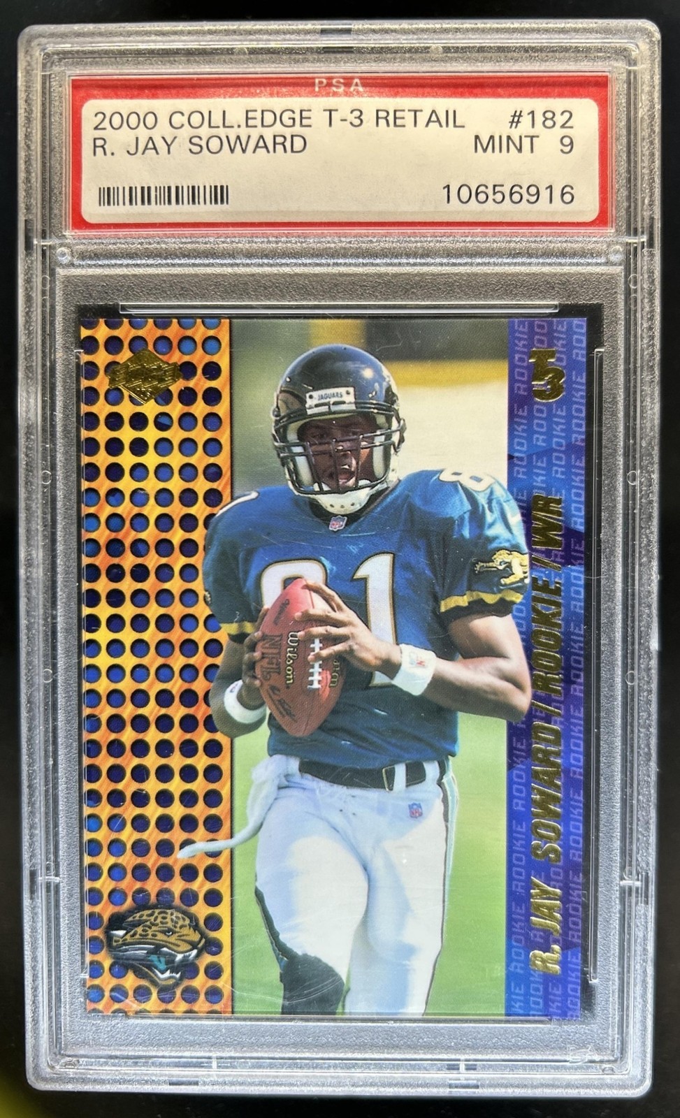 R Jay Soward Collector's Edge T3 Retail #182 Base