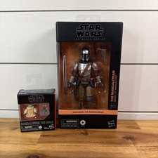 Star Wars Black Series Mandalorian Mines Of Mandalore & Grogu Figure Ships Fast