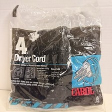 Carol 4FT 3-Prong Dryer Cord 30A 250V SRDT Appliance Power Cord New Read Gray