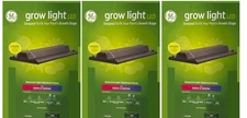 (quantity of 3) GE grow light LED for Seeds and Greens, balanced light