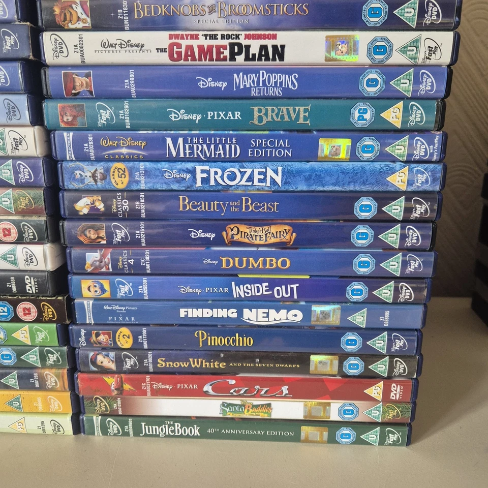 Disney Classic Pixar Film Bundle 50 DVDs, Job Lot Mystery Bundle - Image 4 of 4