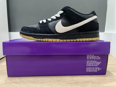 Nike Dunk Low Pro SB Black White Gum HF3704-003 Men's Size 10