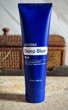 New Sealed Authentic doTERRA Brand Deep Blue Rub 4 oz Tube 09/2028 Fast Shipping
