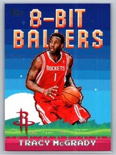 💎2025-26 Topps Basketball 8-Bit Ballers #8B-27 Tracy McGrady - Rockets💎
