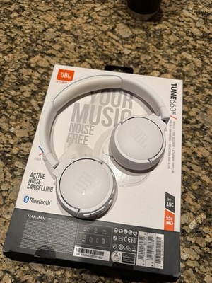 JBL Tune 660NC White Wireless Noise Cancelling Bluetooth Headphones