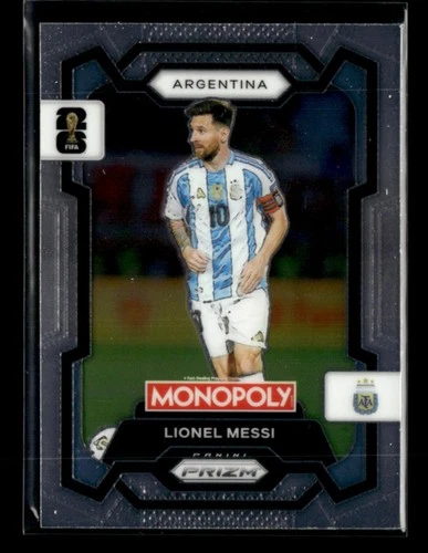 Lionel Messi 2026 Panini Prizm Monopoly FIFA World Cup Soccer Base #1 ⑧ \[zjB10