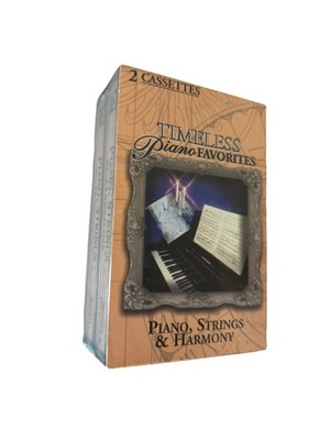 Timeless Piano Favorites Popular Ragtime Favorites Two Cassette Boxset - New