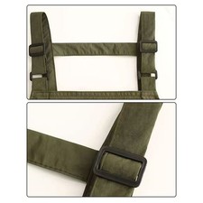 Functional Cooking Apron with Water Resistant Material and Ample Coverage