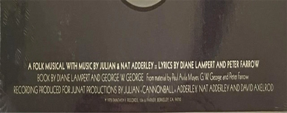 Cannonball Adderley Big Man The Legend of John Henry 2xLP SEALED NOS Fantasy Foto 3 de 3