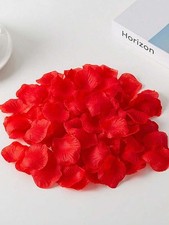 100-10000x Silk Rose Petals Flower Wedding Romantic Decoration Confetti Table UK