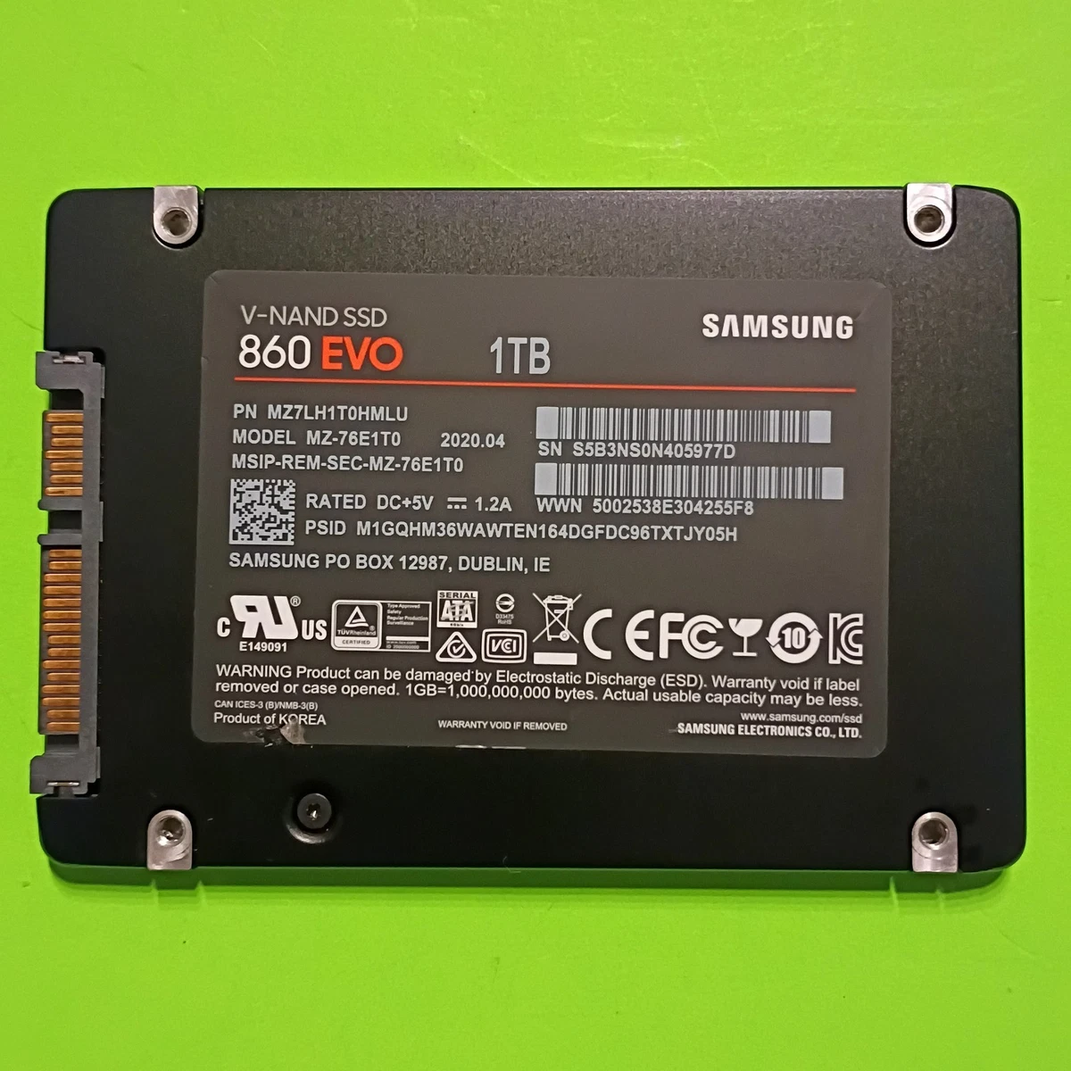 Samsung 1 TB Solid State Drives for sale - eBay