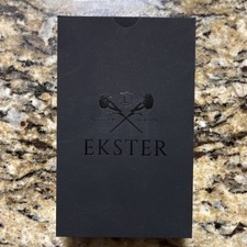 Ekster Cardholder Navy Logo Men's Solid Modern Credit Card Holder Wallet