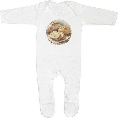 Baby Strampler Jumpsuits / Schlafanzüge ''Artisanal Sauerteigbrot'' (SS062226)