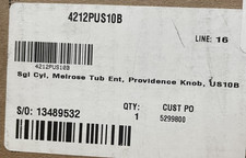 Emtek 4212PUS10B Melrose Tubular Handleset Kit - Oil Rubbed Bronze *READ*