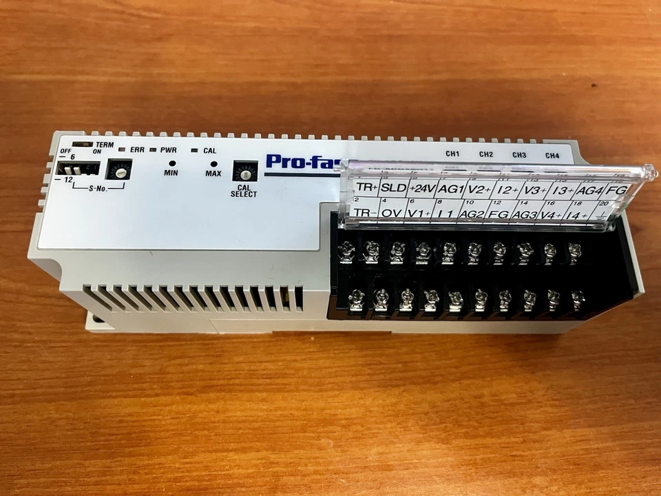 Pro-Face FN-AD04AH11 4-Channel Analog Input Unit 24VDC -USA seller Fast Shipping - Image 2 of 3