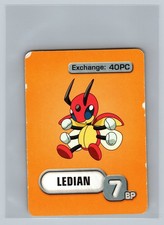 Ledian Pokemon Master Trainer 2005 Game Character Card REPLACEMENT Part Hasbro