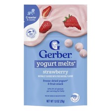 Yogurt Melts , 8 Months, Strawberry, 1 oz 28 g 