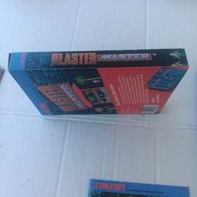 Blaster Master Nintendo NES ottime condizioni completo di scatola CIB scatola manuale