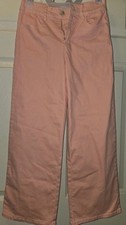 Cato Charlotte Girls 12 Peach Orange Jean Pants Nwot