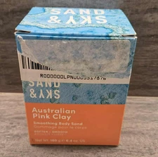 Sand & Sky Australian Pink Clay Smoothing Body Sand Scrub 6.4 oz