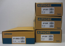 AIPHONE JP-4MED 7" VIDEO STATION W/ 3 JP-DVF DOOR PHONE BUNDLE NEW 