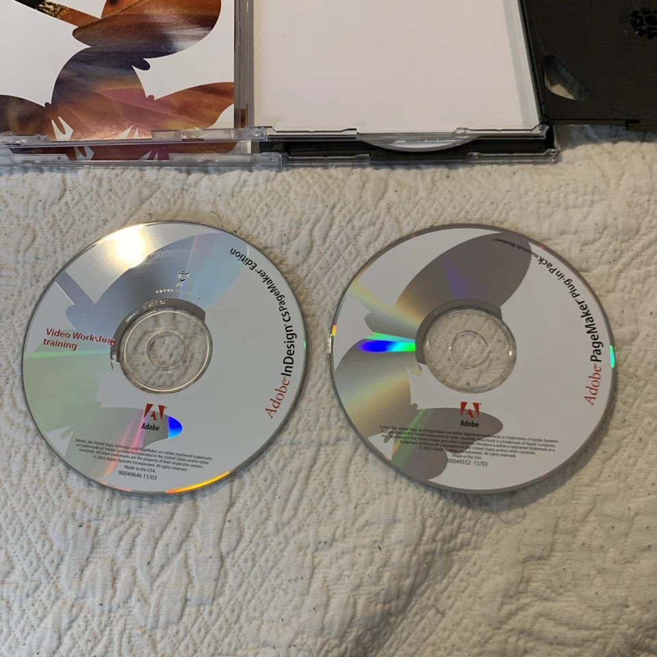 Adobe InDesign CS PageMaker Ed. Software Mac Computer Macintosh In Design CIB - Image 4 of 4