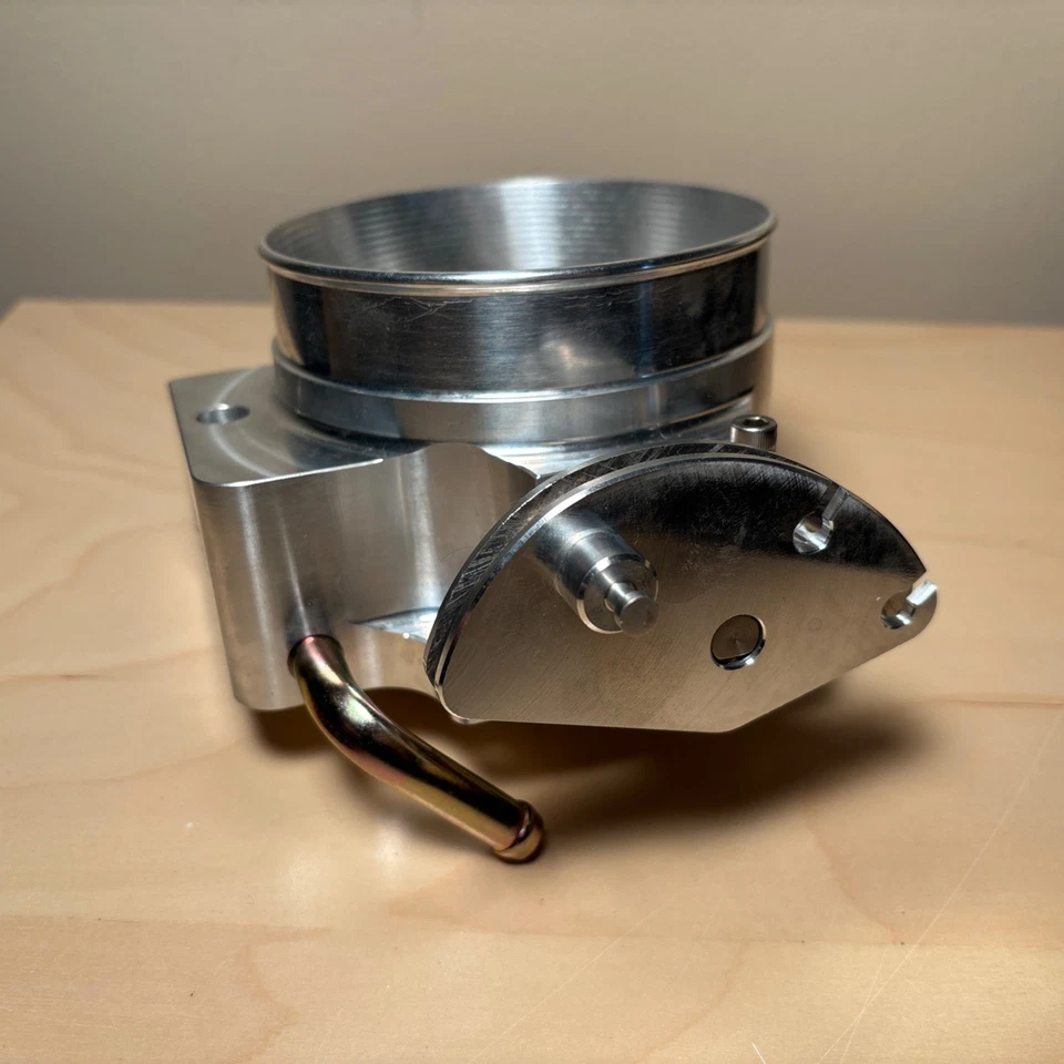 Cuerpo de acelerador LS1 de aluminio de 90 mm rápido Foto 3 de 4