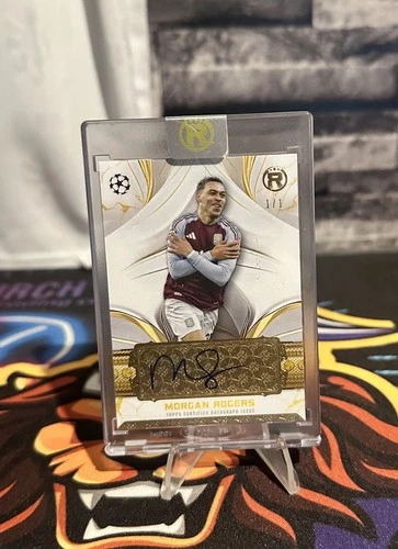 2024/25 Topps Reverence UEFA Club Competitions Morgan Rogers 1/1 Aston Villa