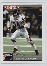 2004 Topps Total Brian Urlacher #196 HOF 13a1